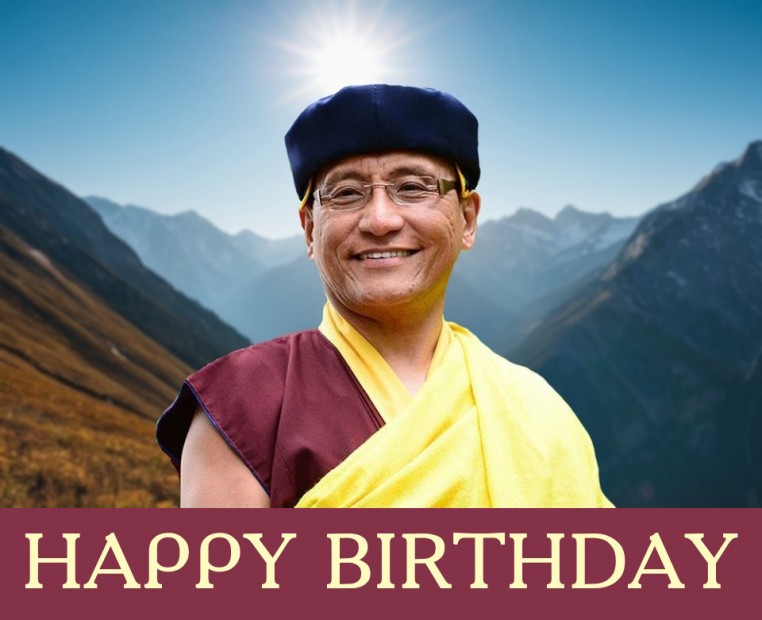 Happy Birthday, Gyalwang Drukpa!