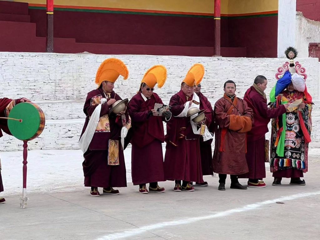 Ga Lhakhang Tashi Woesaling. Yamantaka Drubchen, Part 2