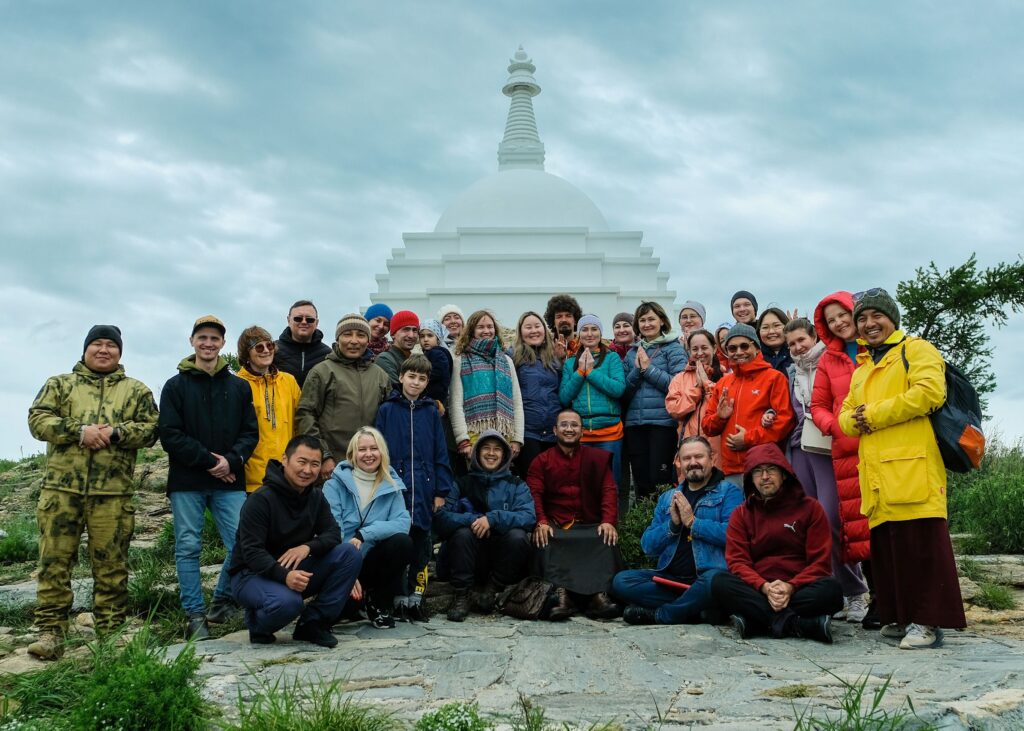 Photo report from the Phowa retreat on Lake Baikal