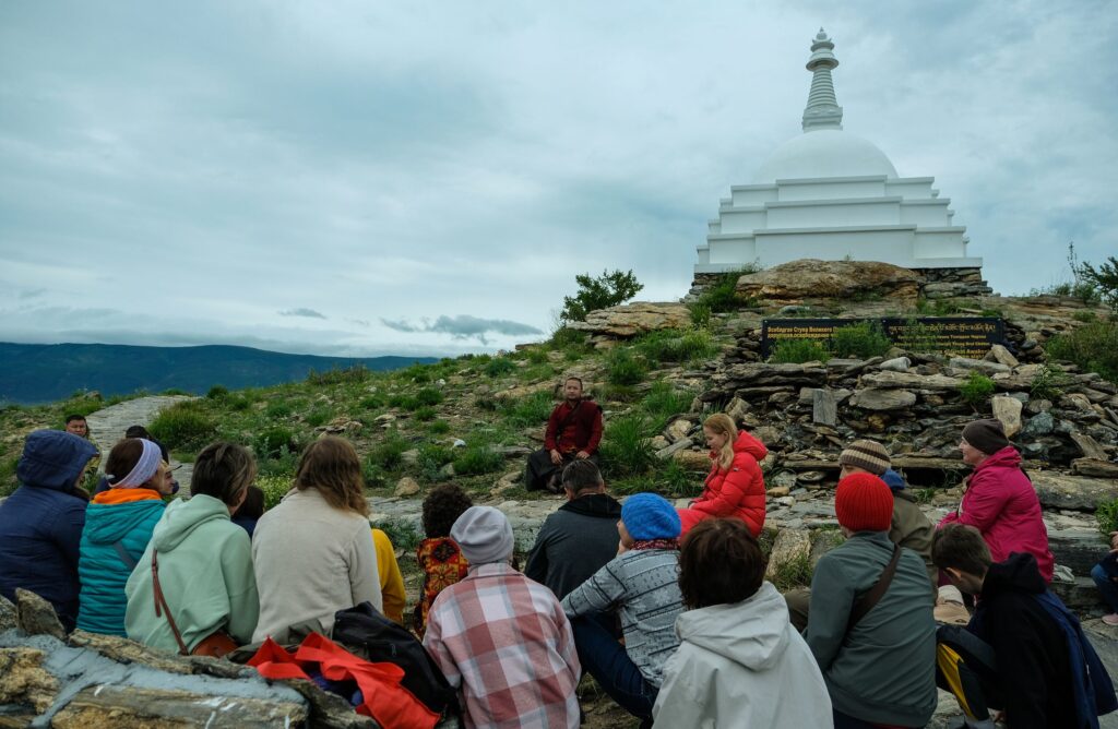 Photo report from the Phowa retreat on Lake Baikal